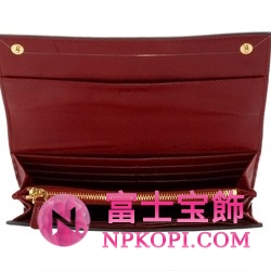 ミュウミュウ MIU MIU エナメル リボン 長財布 サイフ 財布 さいふ ブラック×レッド 5M1109-VER-FIOCCO